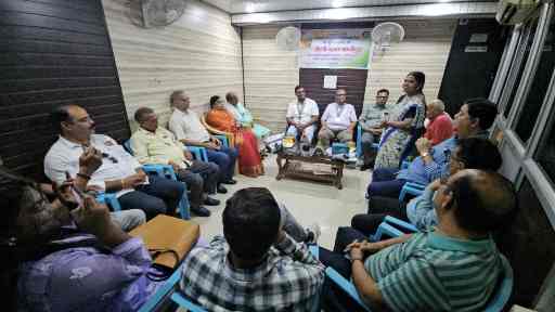 रोटरी क्लब गाजीपुर ने मनाया शिक्षक दिवस, किया गया शिक्षकों का सम्मान।