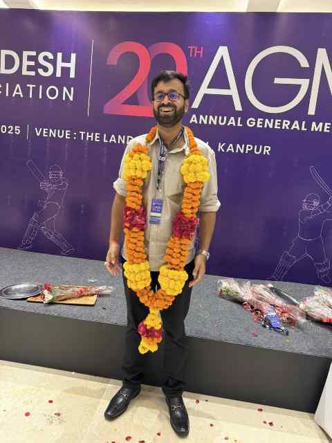 यू.पी.सी.ए. की वार्षिक आम बैठक संपन्न, शाश्वत को मिली अहम् जिम्मेदारी।