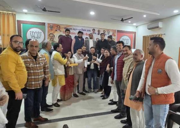 भारतीय जनता पार्टी, नोएडा महानगर के जिला कार्यालय पर एक भव्य आयोजन सम्पन्न।