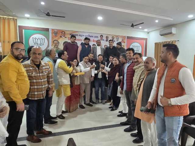 भारतीय जनता पार्टी, नोएडा महानगर के जिला कार्यालय पर एक भव्य आयोजन सम्पन्न।
