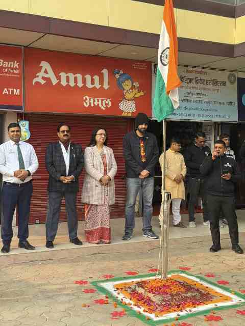 देवगन सिनेक्स सुहासिनी ने हर्षोल्लास से मनाया देश का 77वां गणतन्त्र दिवस।